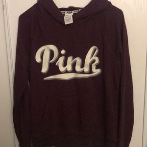Pink hoodie (w/o drawstring)
